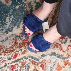 A new day fringe boho sandals size 11 new
